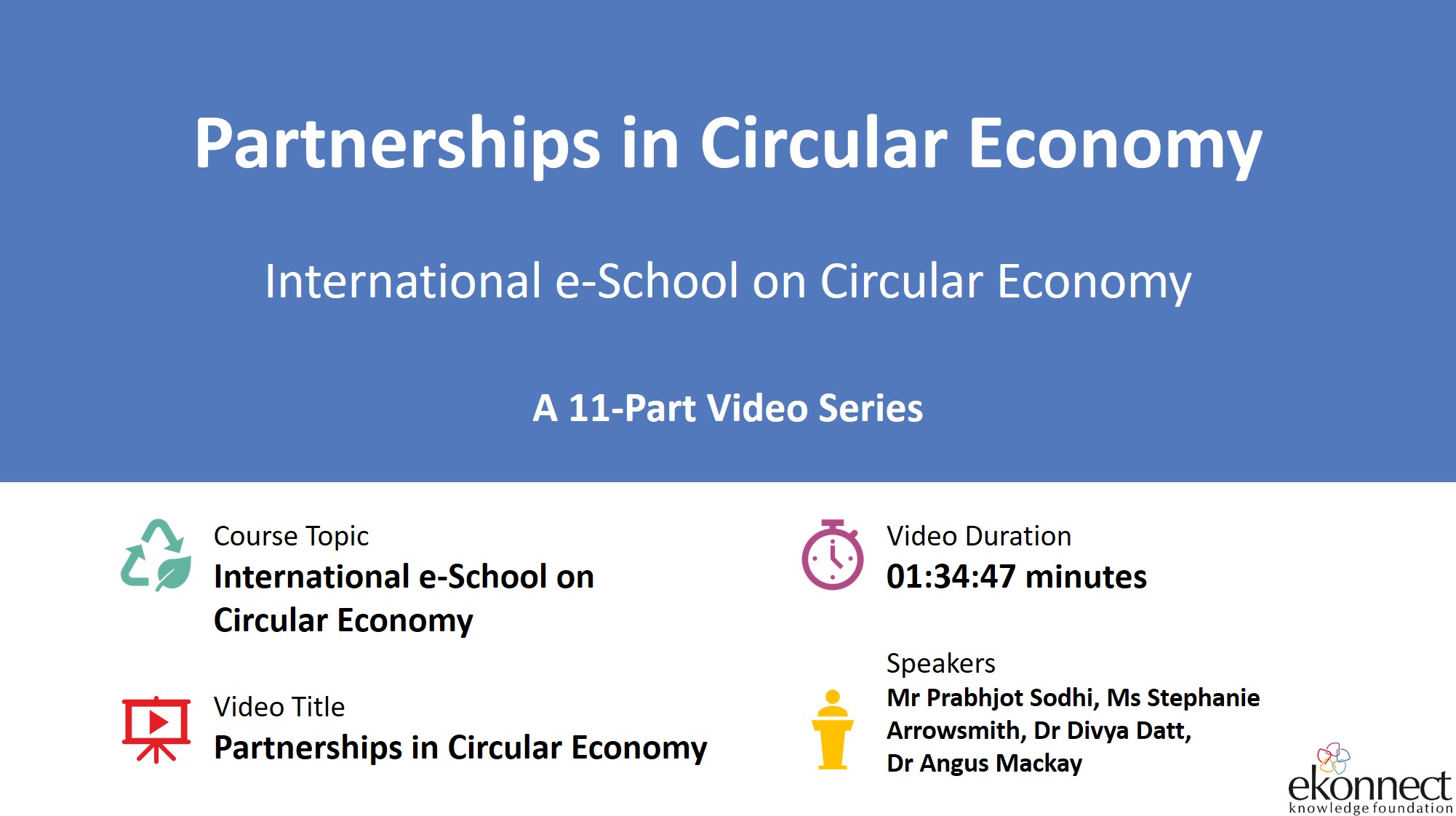 Partnerships in Circular Economy